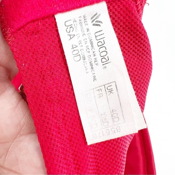 ✅ Wacoal Sport 40D Simone Underwire High Impact Wicking Persian Red 855170-615 - Picture 6 of 6